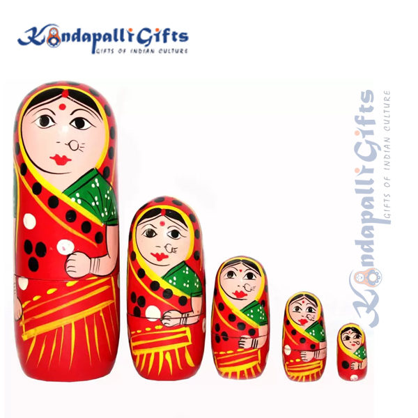 5 In 1 Mahila - Nesting Dolls Buy Online
