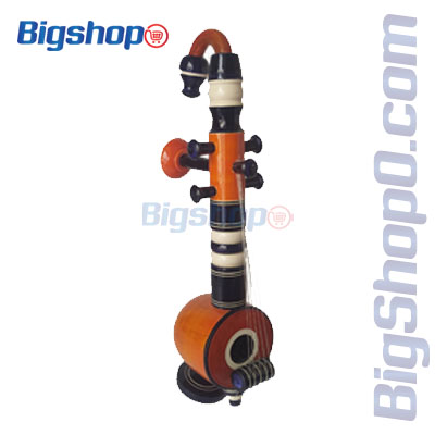 Buy Etikoppaka Wooden Etikoppaka Handmade Veena Toy Multicolour