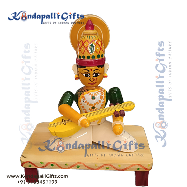 Wooden Saraswati Devi Idol Buy Online
